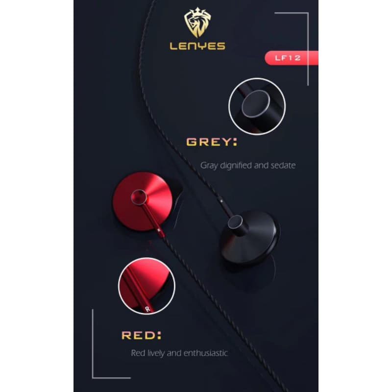 Handsfree Lenyes LF12 Hifi Stereo Earphone Extra Bass