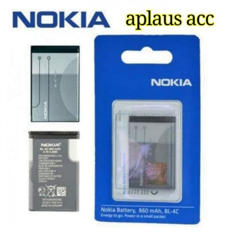 Baterai Nokia BL-4C / Ori 95%
