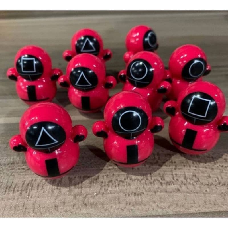Mainan Tumbler Squid Game-Boneka Goyang Squid Game-Squid Game Tumbler