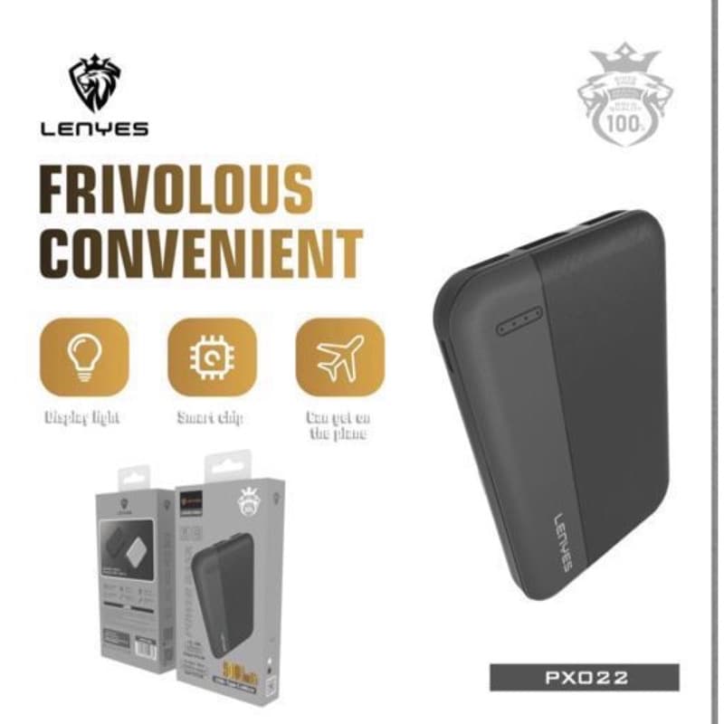 Powerbank LENYES PX-022 5000mah Real Capacity Original