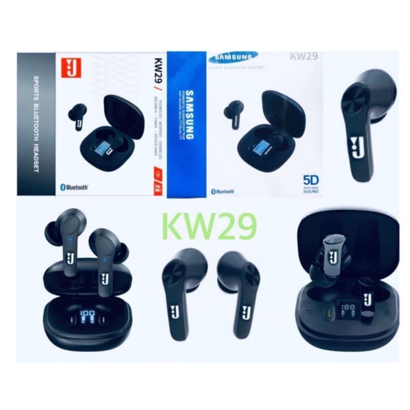Handsfree headset Earphone  Bluetooth Samsung & J KW-29