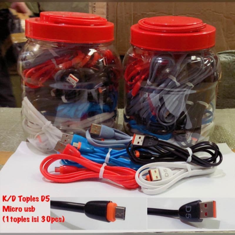 Kabel Data D5 Micro/V8 Fast Charging