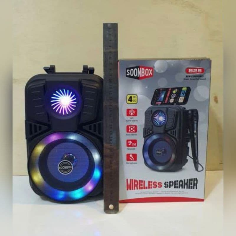 Speaker Bluetooth Soonbox S25 Wireless Music BOX Super Bass