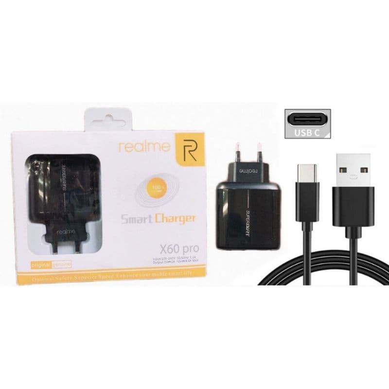 Charger Realme X60 Pro Ori 100 Real 2A Fast Charging Type C