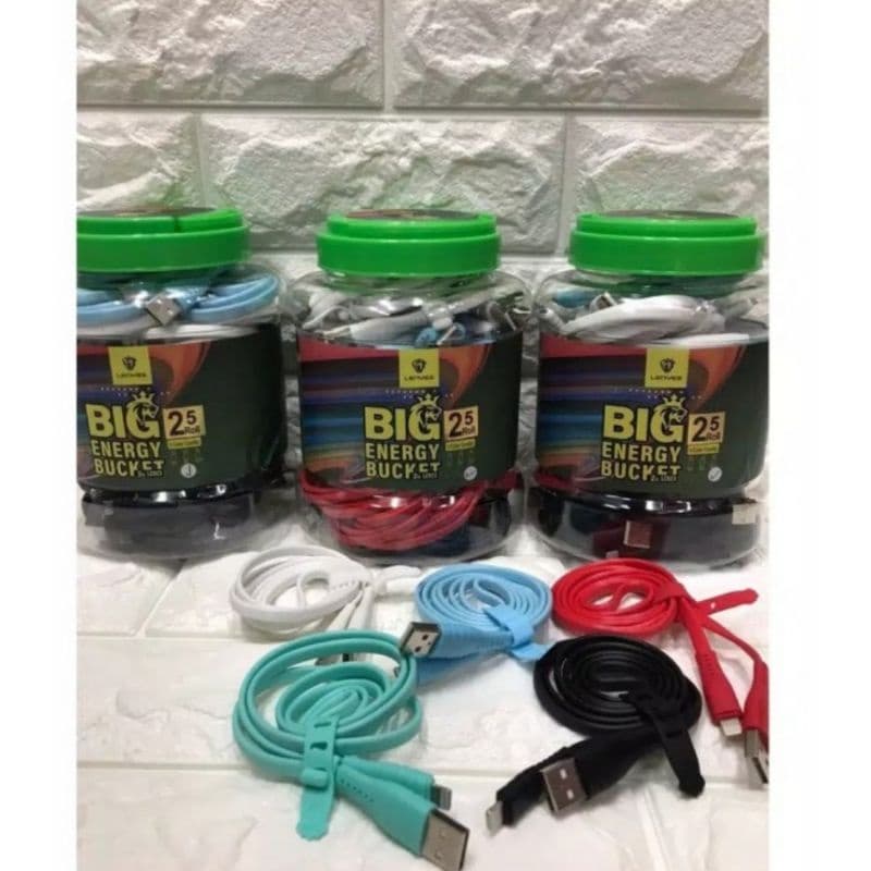 Kabel Data Lenyes LC 923 Original 1 Toples isi 25 pcs Type C Fast Charging