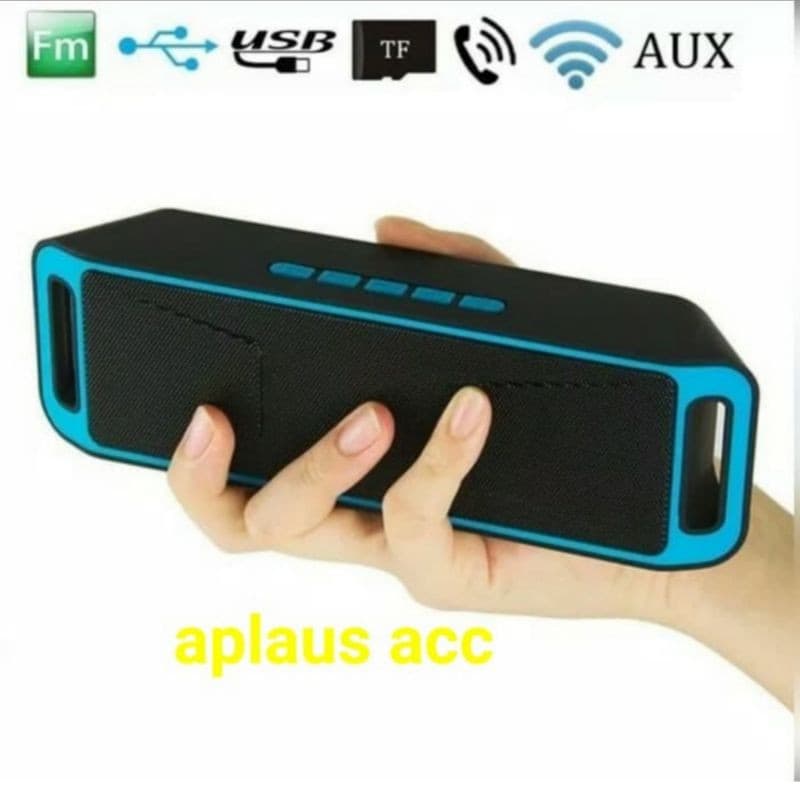 Speaker Bluetooth J A2DP/ J208 Stereo Megabass Wireless Speaker