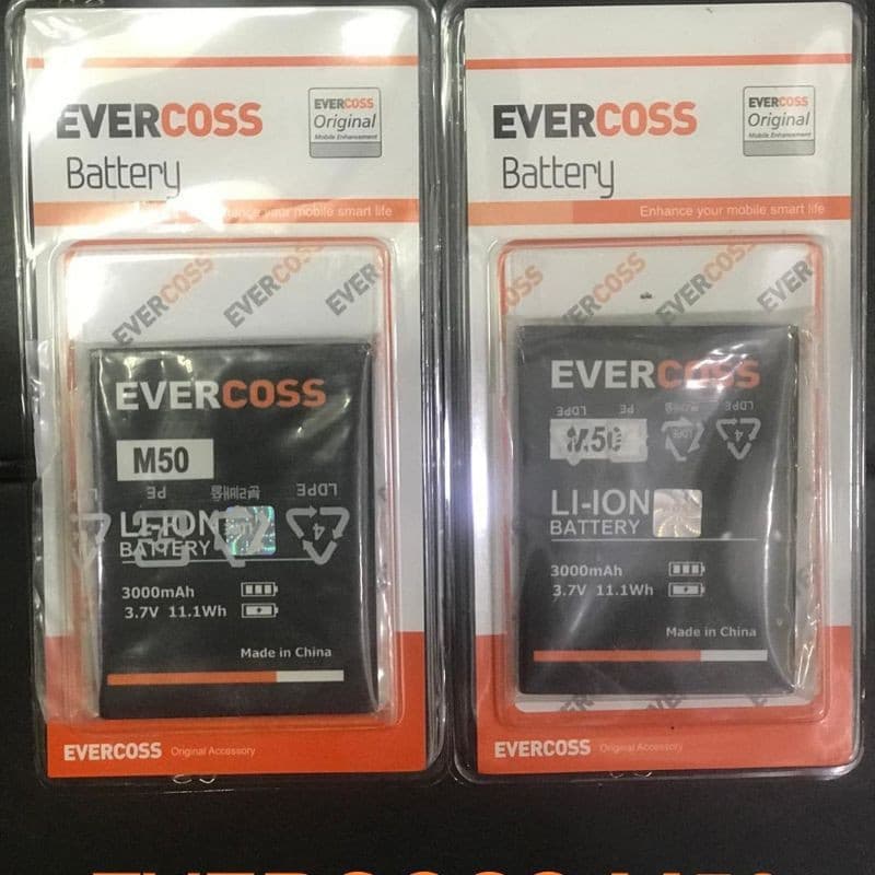 Baterai Ori 99% Evercoss M50