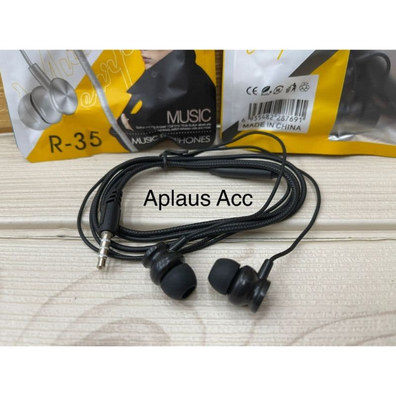Handsfree Headset + Mic Realme R35