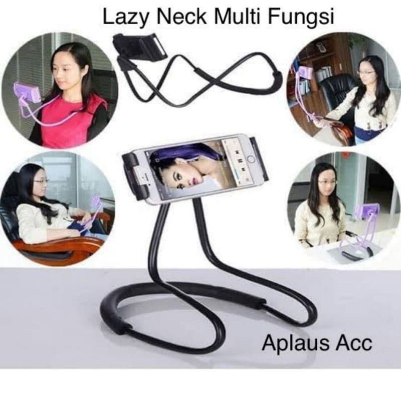Lazy neck Hanging Holder HP Di leher Lazyneck Selfie Stand