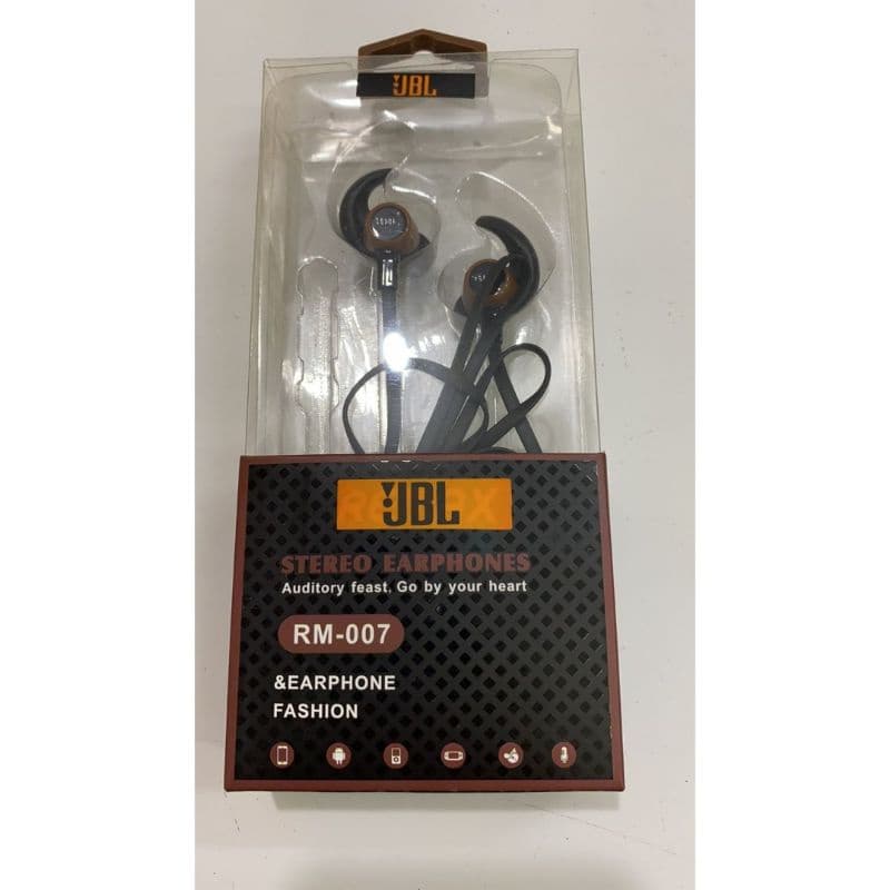 *Handsfree Headset Earphone JBL  Stereo model Keong  RM-007