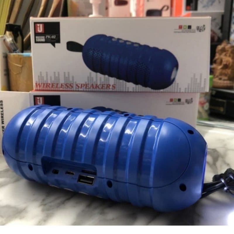 Speaker Bluetooth PK-02 + Senter