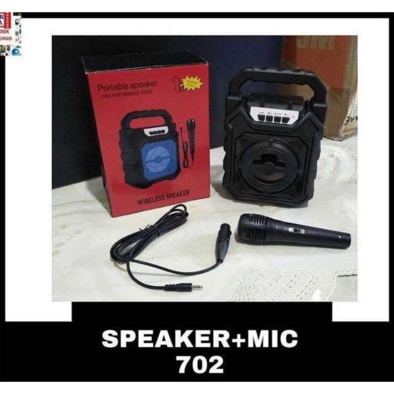 Speaker Bluetooth Portable YD-702 + Mic