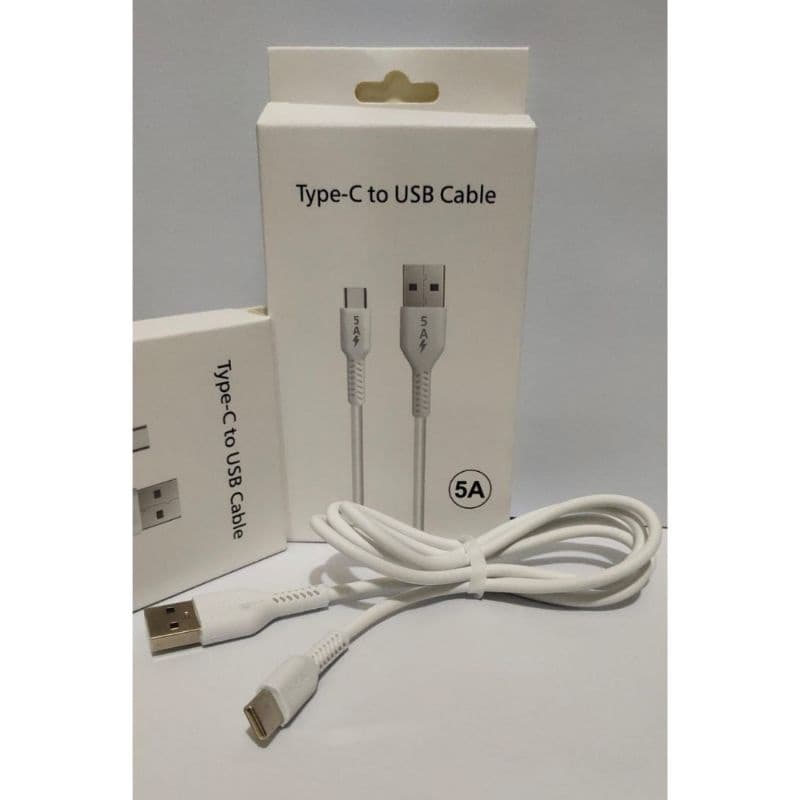 Kabel Data Type C  5A Ori 99%(Support Fast Charging