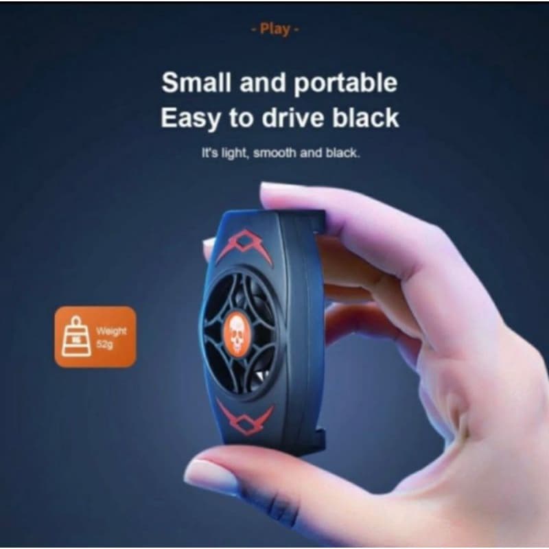 X13 Mobile Phone Radiator Gaming Cooler Cooling Fan Kipas Pendingin HP