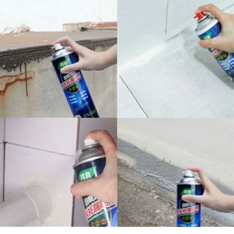 Semprotan Spray Anti Bocor 700ml Waterproof Leak Tahan Air