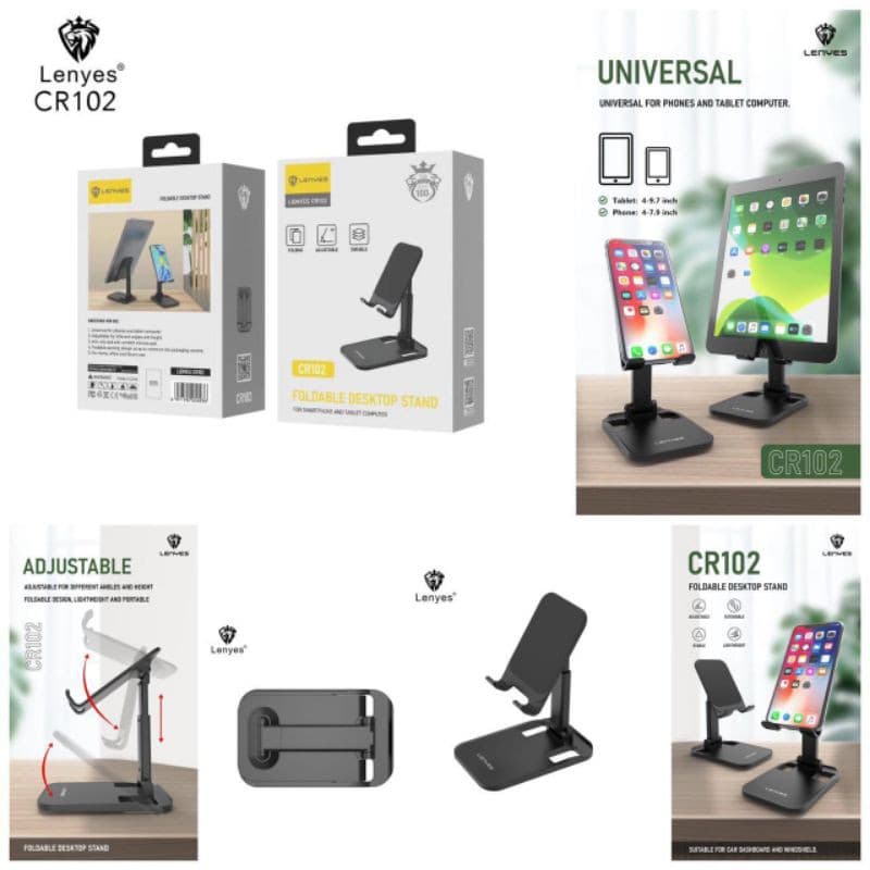 Holder Lenyes Folding Dekstop Stand CR-102 holder CR102