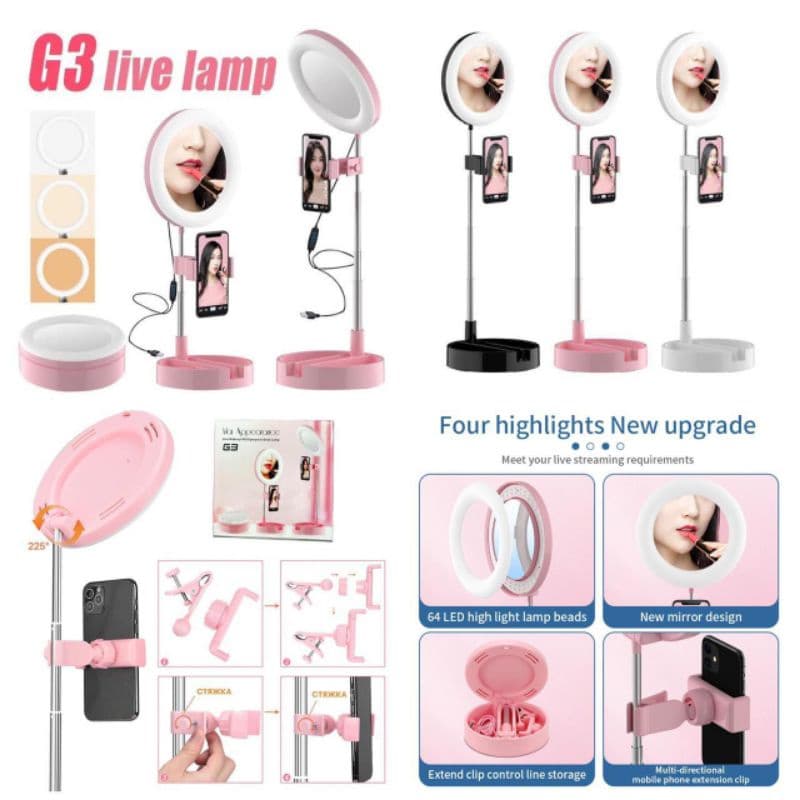 Tripod Ringlight Cermin G3