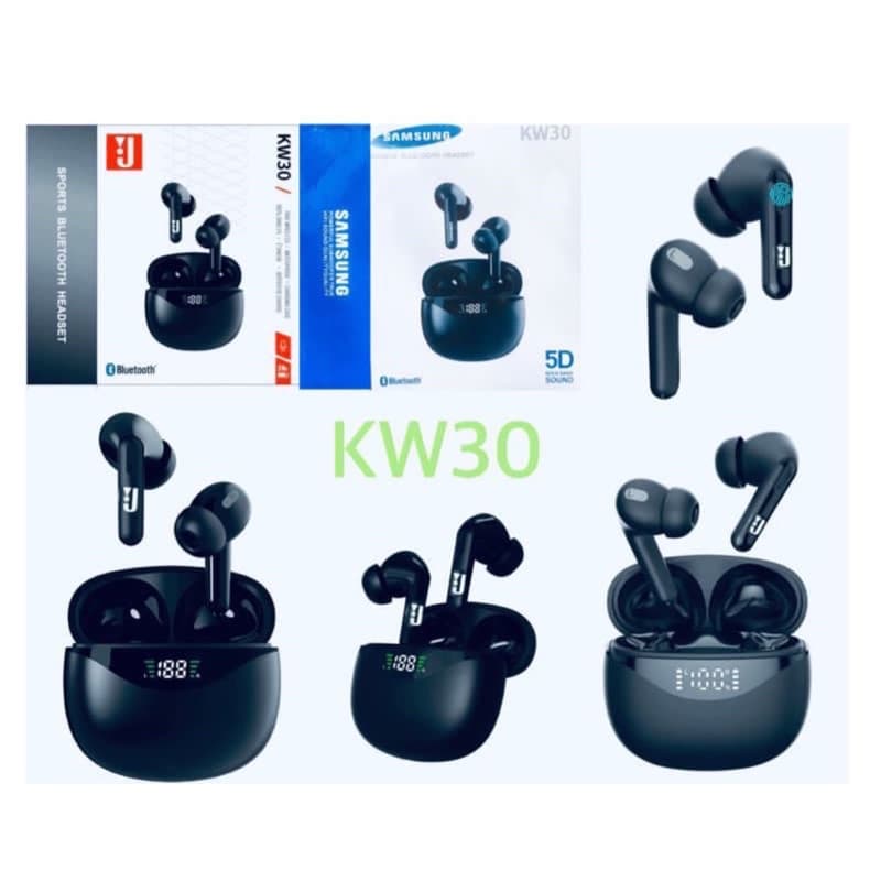Handsfree headset Earphone Bluetooth Samsung & J KW-30