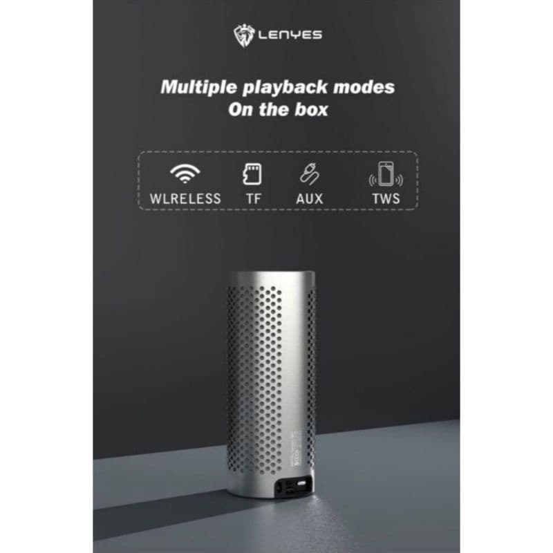 LENYES S812 40W 360 of voice outdoor wireless bluetooth hifi stereo portable speaker powerfull
