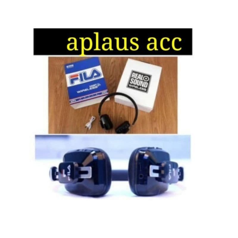 Handsfree Headset Bando Bluetooth Wireless FILA 350BT