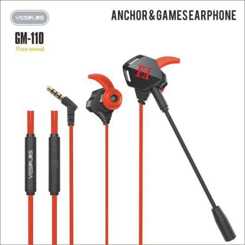 Earphone Handsfree Headset Game Gaming PUBG Yesplus GM-110
