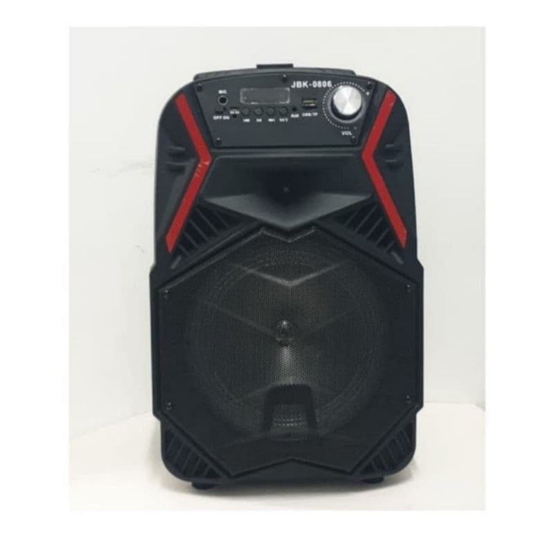 JBK-0806 Speaker Koper Bluetooth - Karaoke Portable + Mic