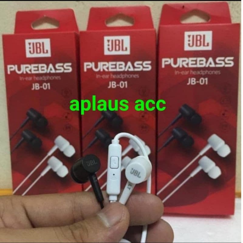 Handsfree Branded JB-01 + Mic Purebass