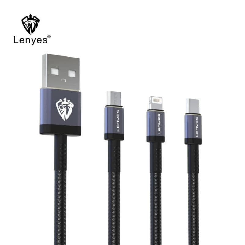Kabel Data Lenyes 2.4A LC-927 Micro/V8