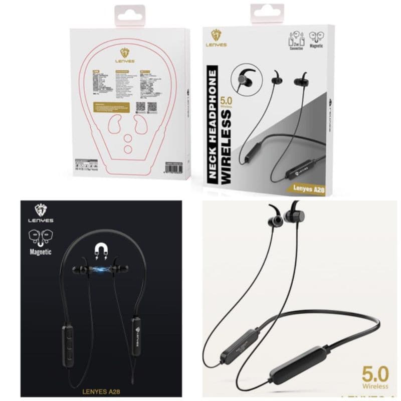 Handsfree Bluetooth Magnet Lenyes A28