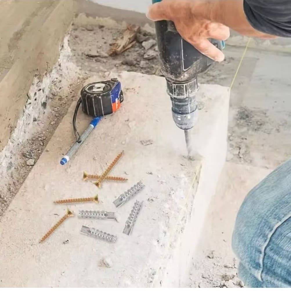 Angkur Baut Tembok 50set Baut Tembok Jangkar Skrup Wall Anchor Tembok Sekrup Dinding