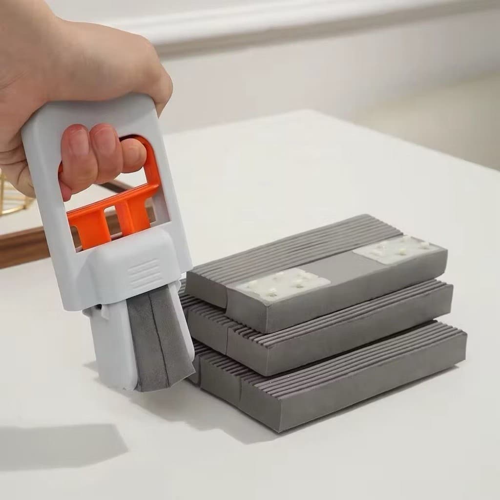 Alat Pel Mop Genggam Alat Pel Mini Mop Praktis Pembersih Kaca Dapur Portable Serbaguna