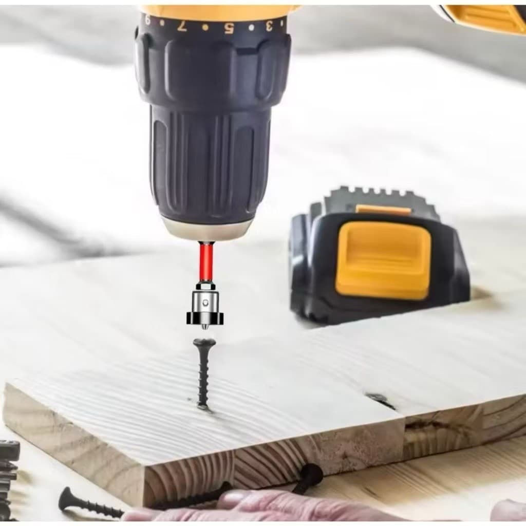 (GROSIRAN) Adjustable Kuat Magnetic Positioning Mengebor Bit Limit Anti Slip Anti Impact Dampak Gypsum Board