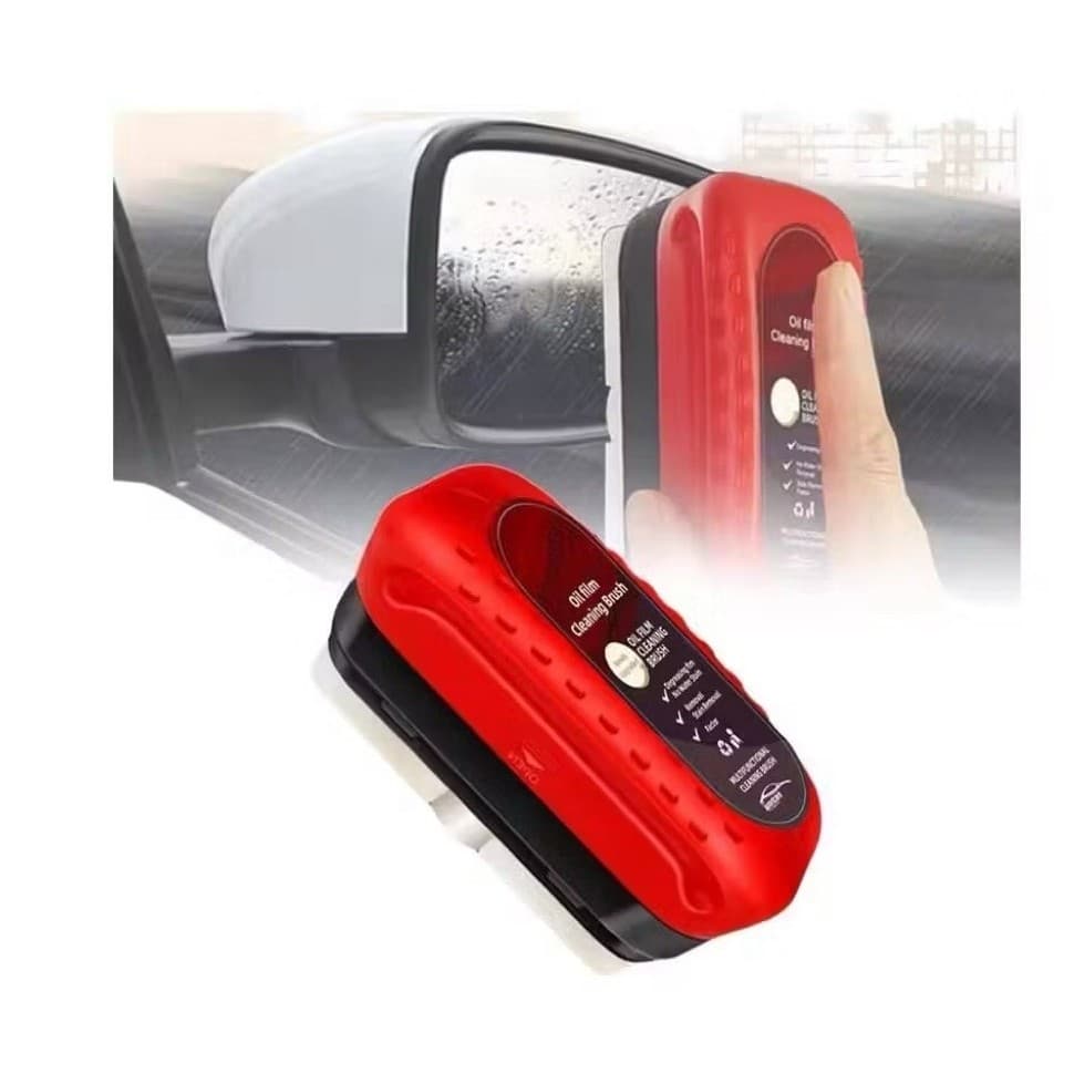Sikat Pembersih Kaca Mobil Sikat Jamur Kerak Kaca Mobil Car Glass Oil Film Cleaning Brush