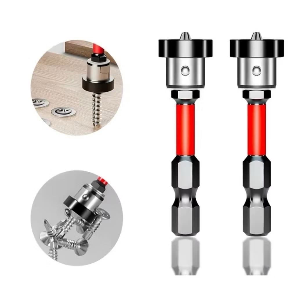 Adjustable Kuat Magnetic Positioning Mengebor Bit Limit Anti Slip Anti Impact Dampak Gypsum Board
