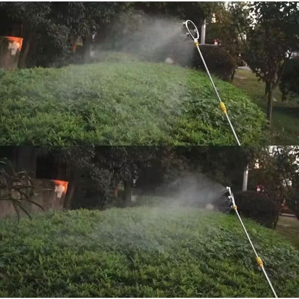Nozzle Sprayer 5 Lubang Kepala Sprayer Kabut Halus 5 Mata Melingkar Irigasi Taman Round Sprayer