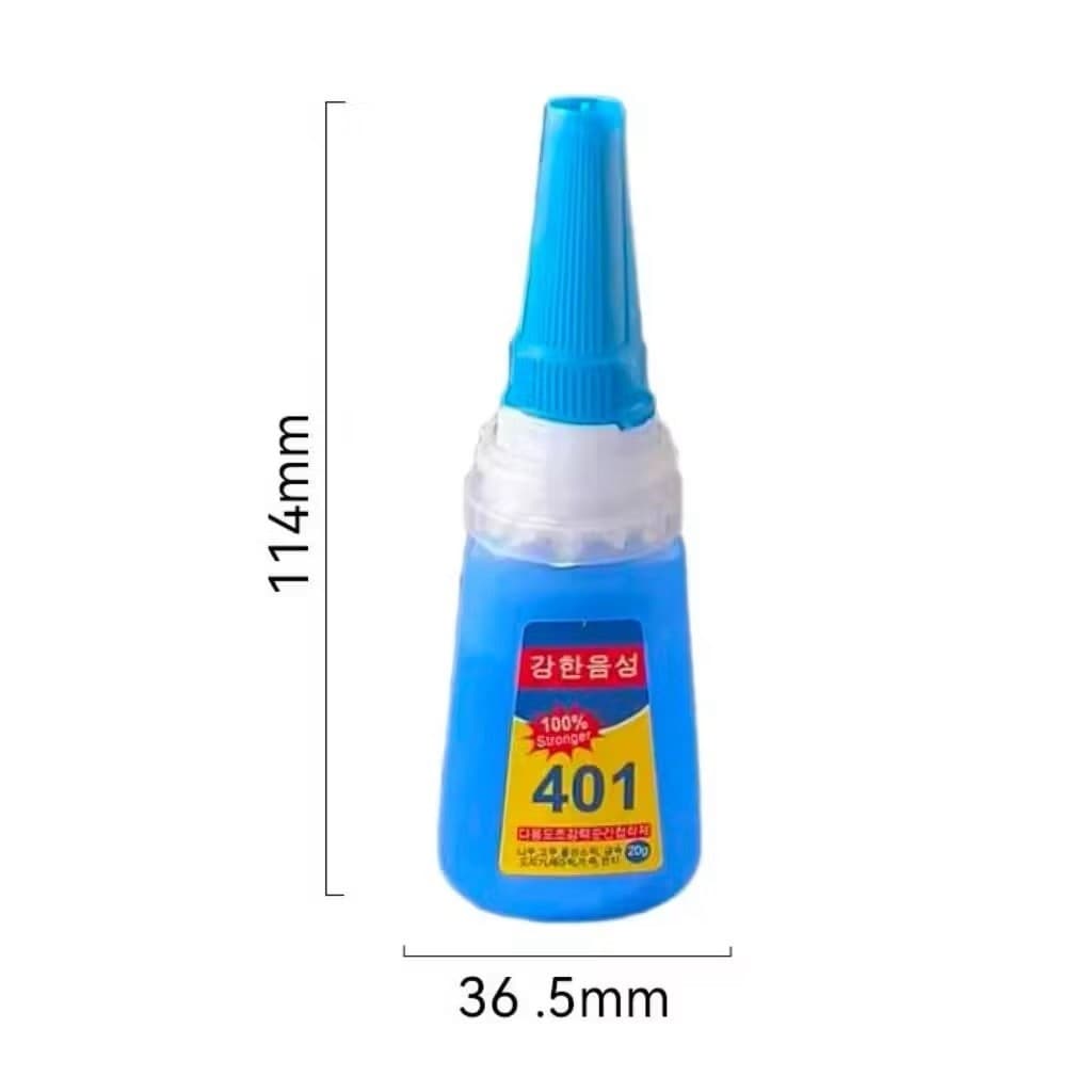 Lem Vanes 401 Strong Lem Besi Super Kuat Lengket Multifungsi 20g Lem Busur Super Glue