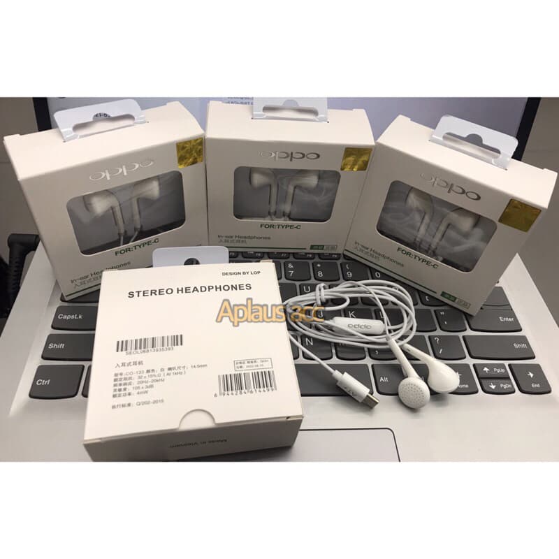 Handsfree Oppo CO-133 Konektor Type C Ori 100 Headset