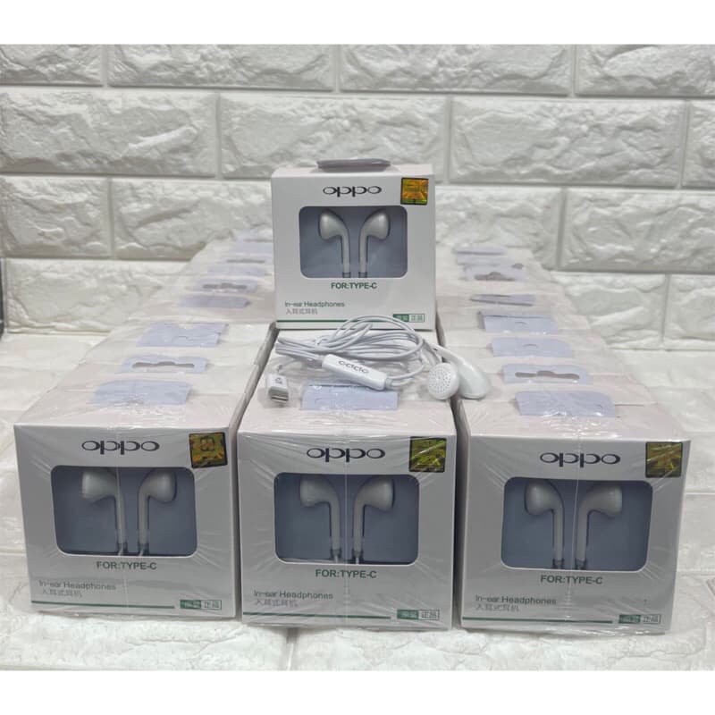 Handsfree Oppo CO-133 Konektor Type C Ori 100 Headset