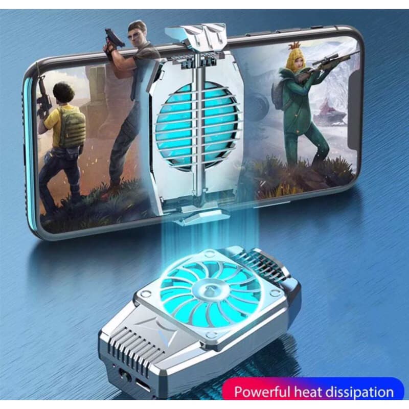 Cooling Fan Pad Cooler Kipas Alat Pendingin Radiator Hp Gaming Game H15
