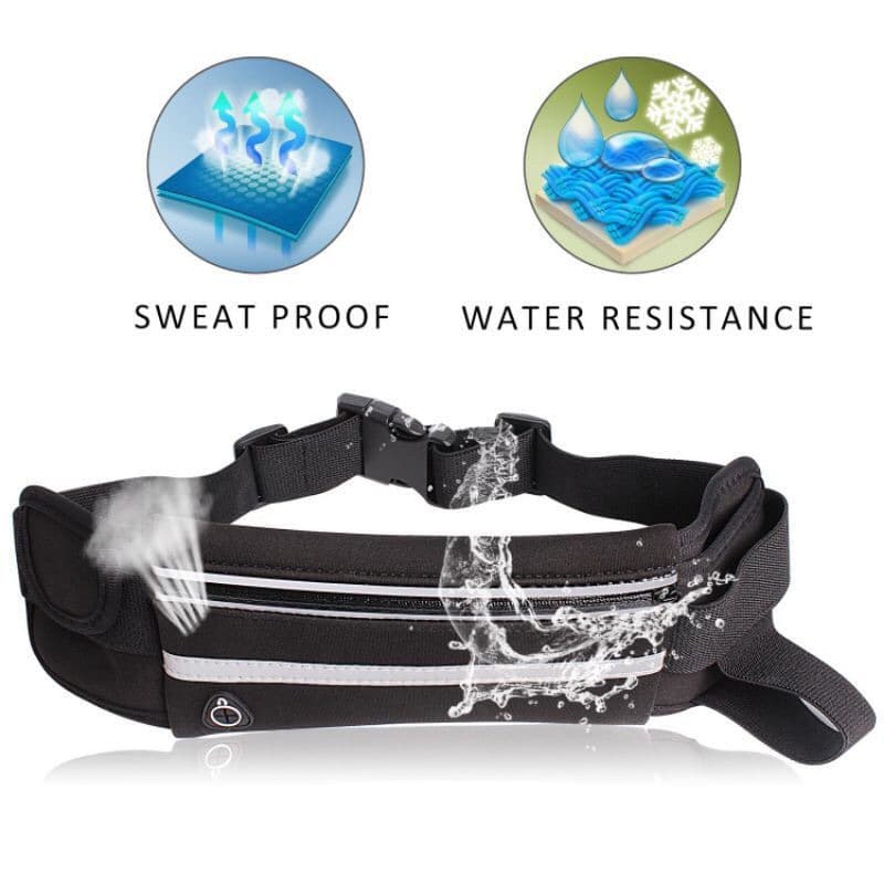 Tas Pinggang Olahraga Traveling Waist Bag Sport Running Waterproof