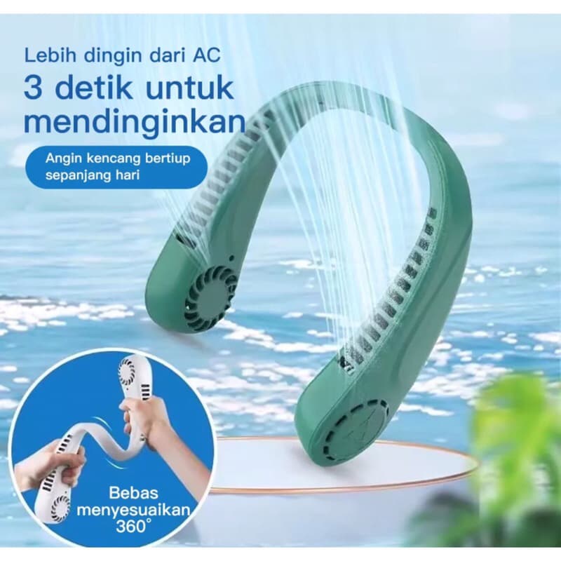 Kipas Angin Gantung Leher / Kipas Angin Portable Kipas Angin Mini