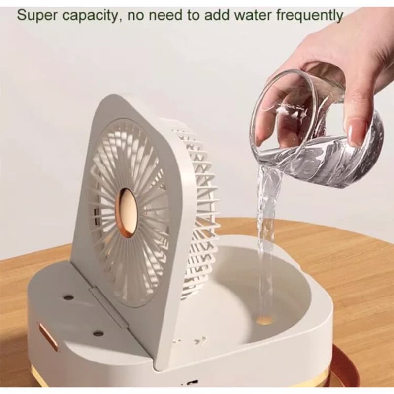 Kipas Angin AC Mini + Remote JX001 Kipas Angin Pendingin Ruangan Air Cooler Portable