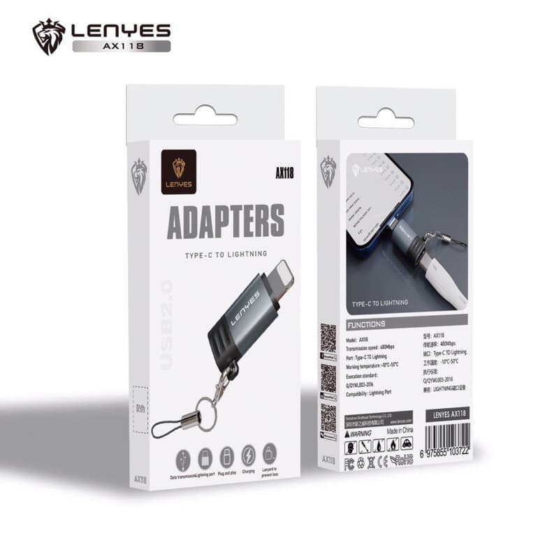 OTG Lenyes Iphone To Type-C AX-118