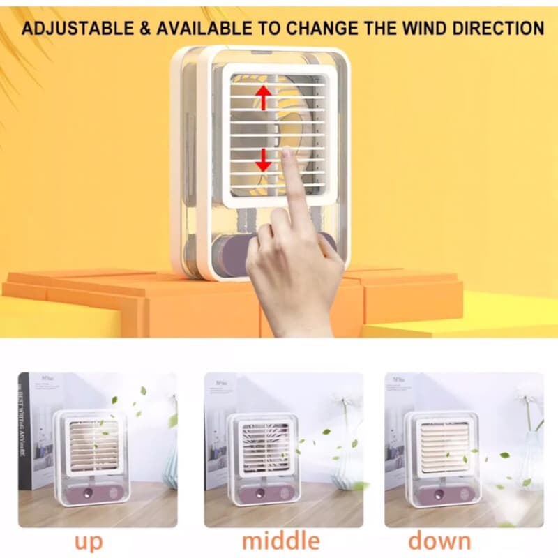 Kipas Angin AC Mini S Kipas Angin Pendingin Ruangan Air Cooler Portable
