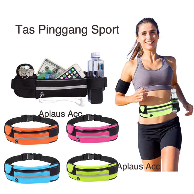 Tas Pinggang Olahraga Traveling Waist Bag Sport Running Waterproof