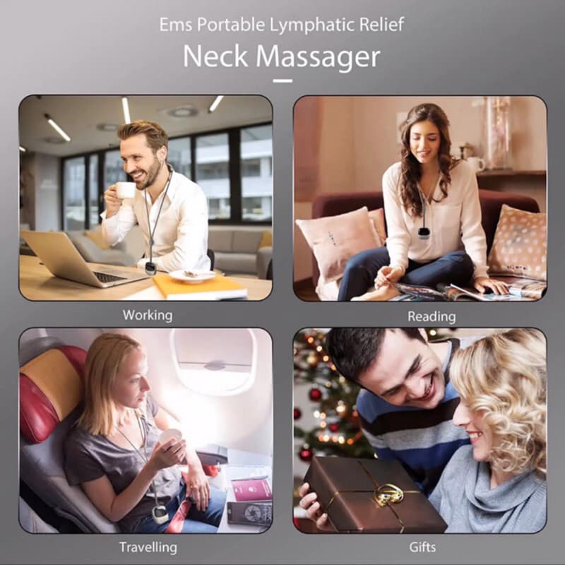 Alat Pijat Elektrik Hanging Cerviral Spine Massager Alat Pijat Multifungsi Portable