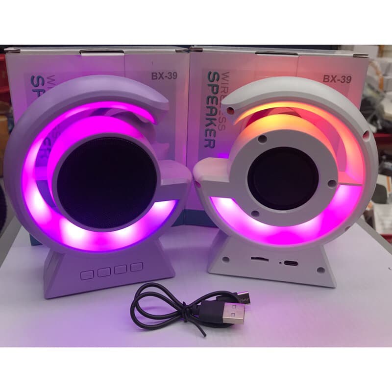 Speaker Bluetooth RGB Model G BX-39 Wireless Speaker TWS BX39