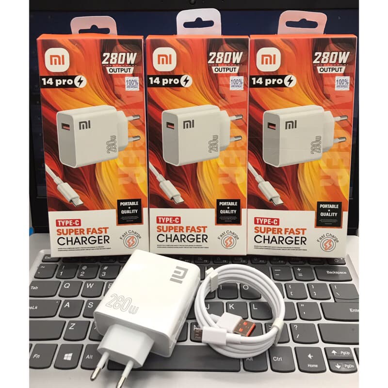 Charger Casan Ori Xiaomi 14 PRO 280W Support FastCharging