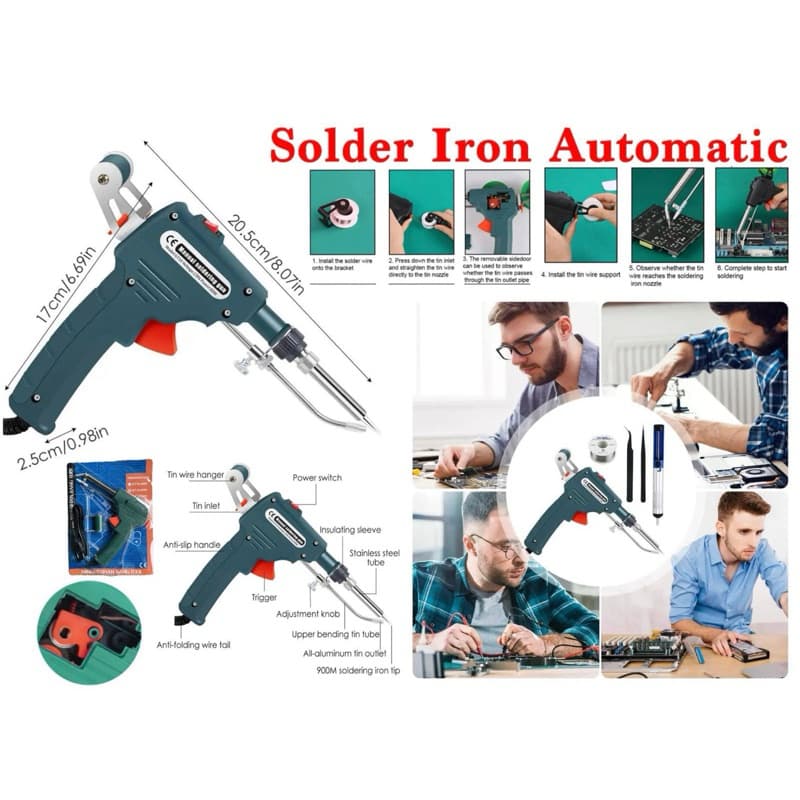 Solder Iron Automatic Listrik Timah Otomatis/Solder Timah Otomatis tembakan