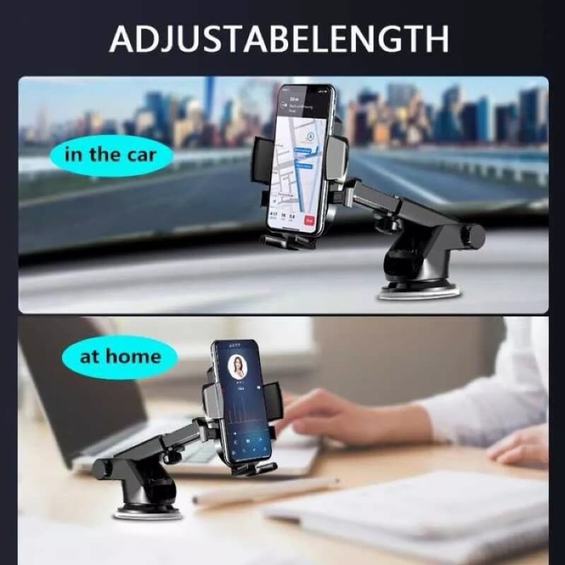 Car Phone Holder Mobil HL3600 HL-3600 Dashboard & Kaca Stand Handphone Dudukan Hp Penyangga Hape